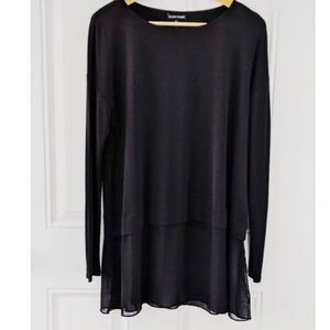 Eileen Fisher 100% silk bottom tunic